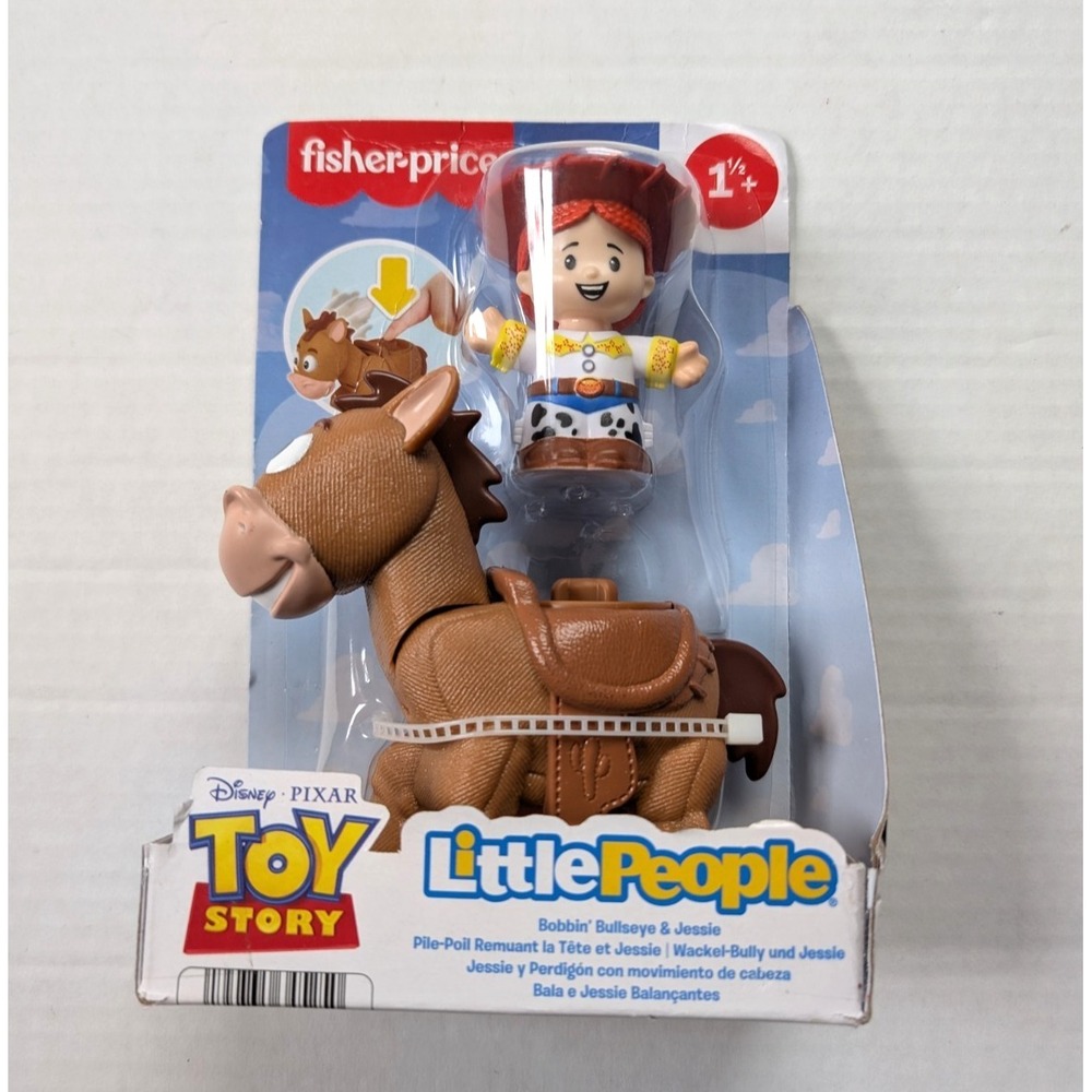 Little People Toy Story Bobbin Bullseye & Jessie NIB‎ Pixar Fisher Price